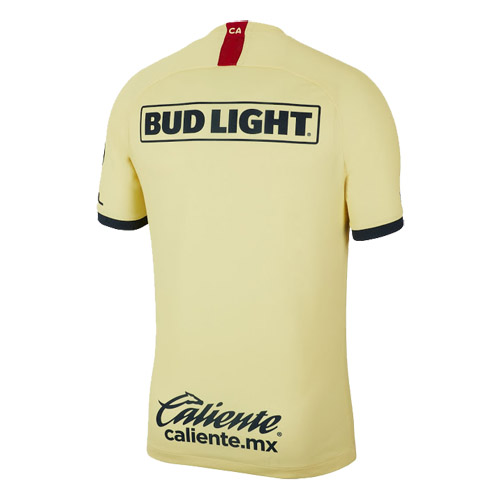 Club America Home Yellow 2019-20 Soccer Jersey Shirt - Click Image to Close